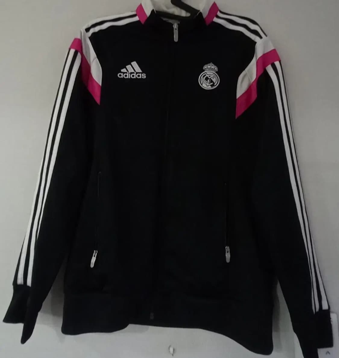아디다스 희귀 레알마드리드 블랙핑크 검흰 트랙탑 저지 져지집업 85~90 상품이미지1