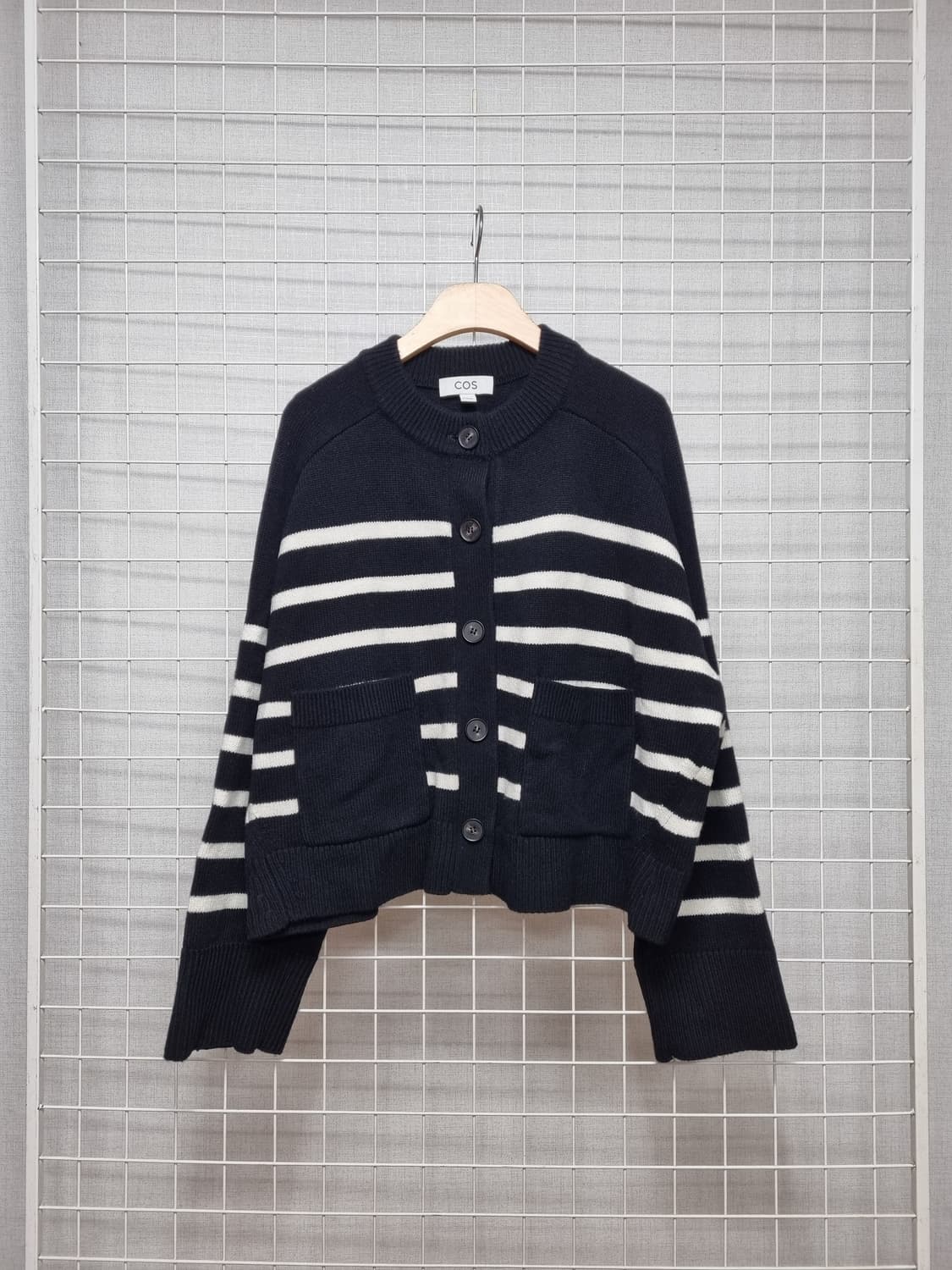 (택포)  COS 코스 울100% 오버핏 니트가디건 상품이미지1