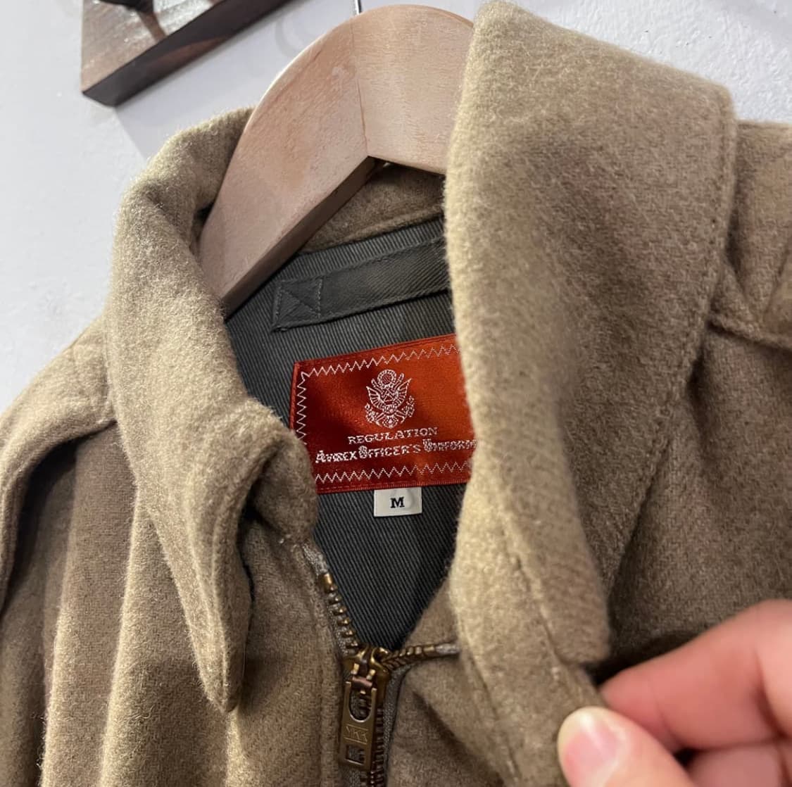 아비렉스 울 자켓 (m) 상품이미지6