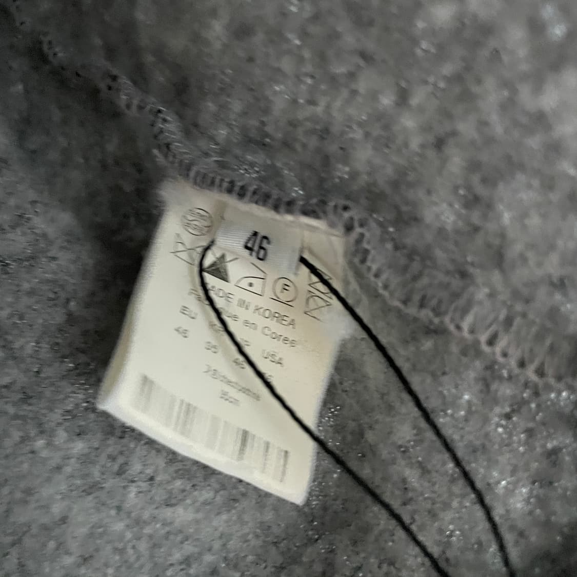 우영미 목폴라 니트 그레이 46 상품이미지7