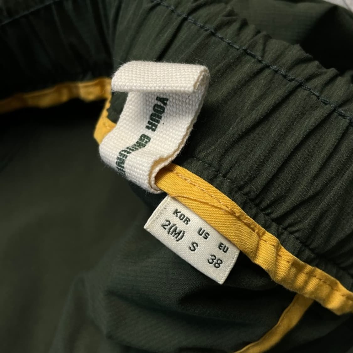 95 하이드아웃 와이드 파라슈트 카고팬츠 상품이미지4