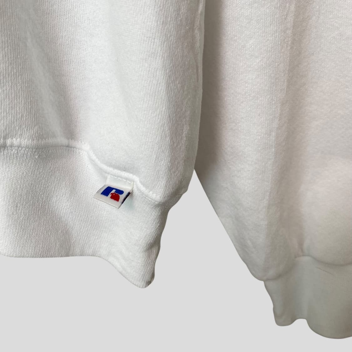 (M)빈티지 러셀 화이트 블랭크 스웨트셔츠 맨투맨 상품이미지6
