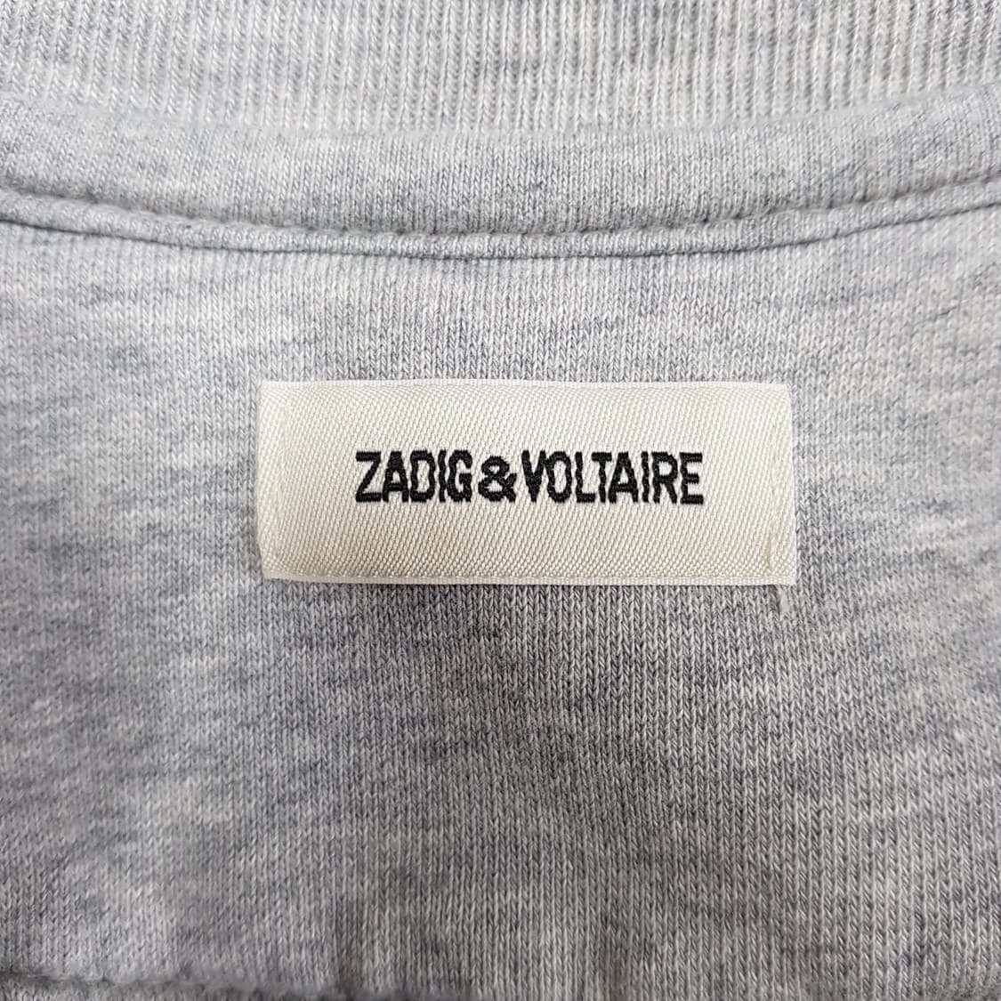 쟈딕앤볼테르 아트 그래픽 크롭 맨투맨 XS사이즈 상품이미지7