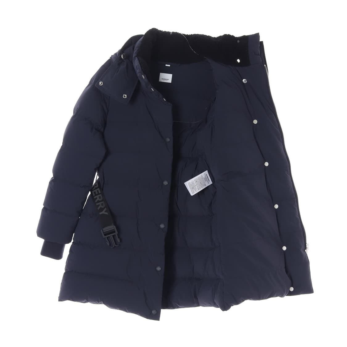 (정품)[S]버버리 로고 벨트 기러기 다운 네이비 패딩 자켓
 상품이미지5
