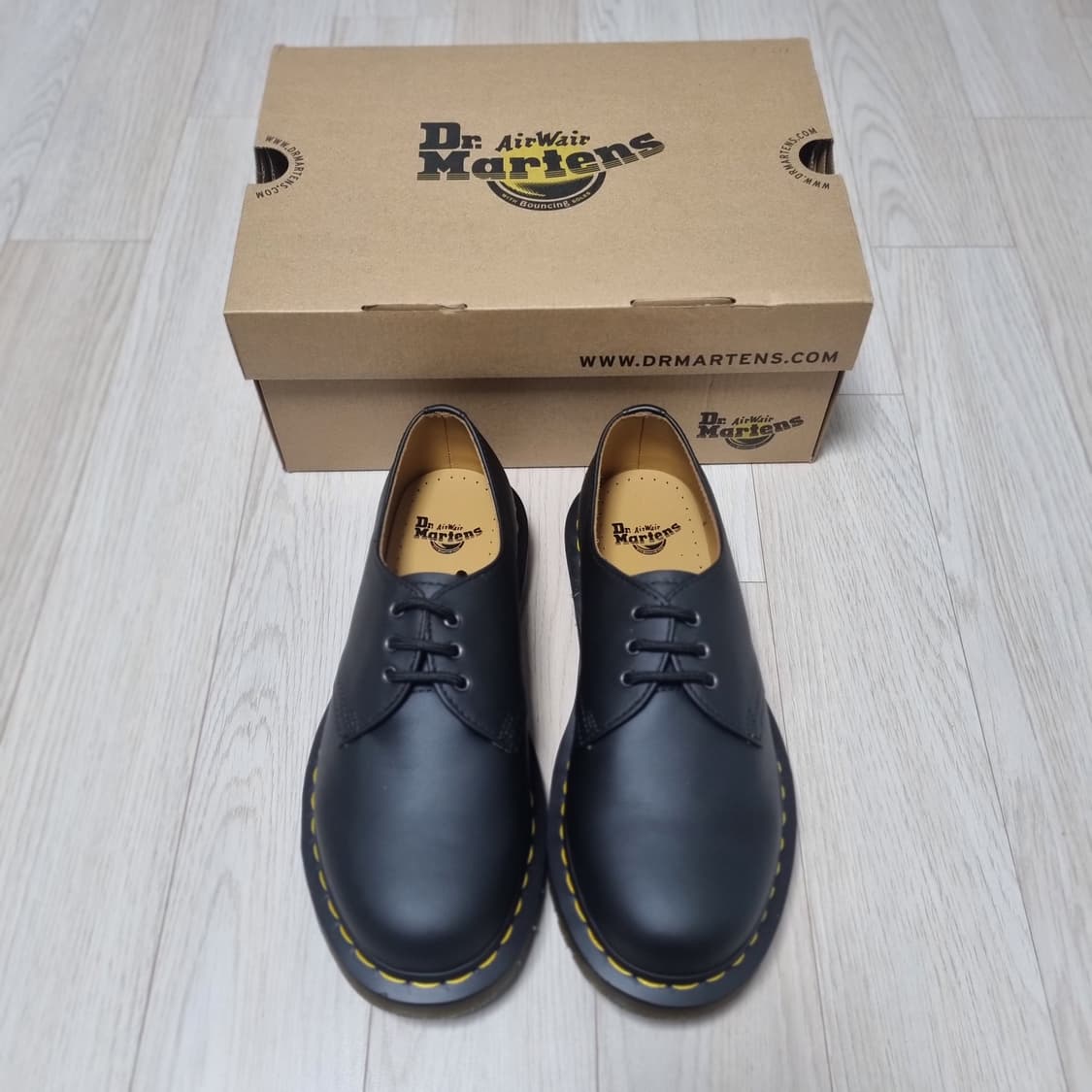 [새제품230] 닥터마틴 1461 나파 블랙 구두 여자 상품이미지2