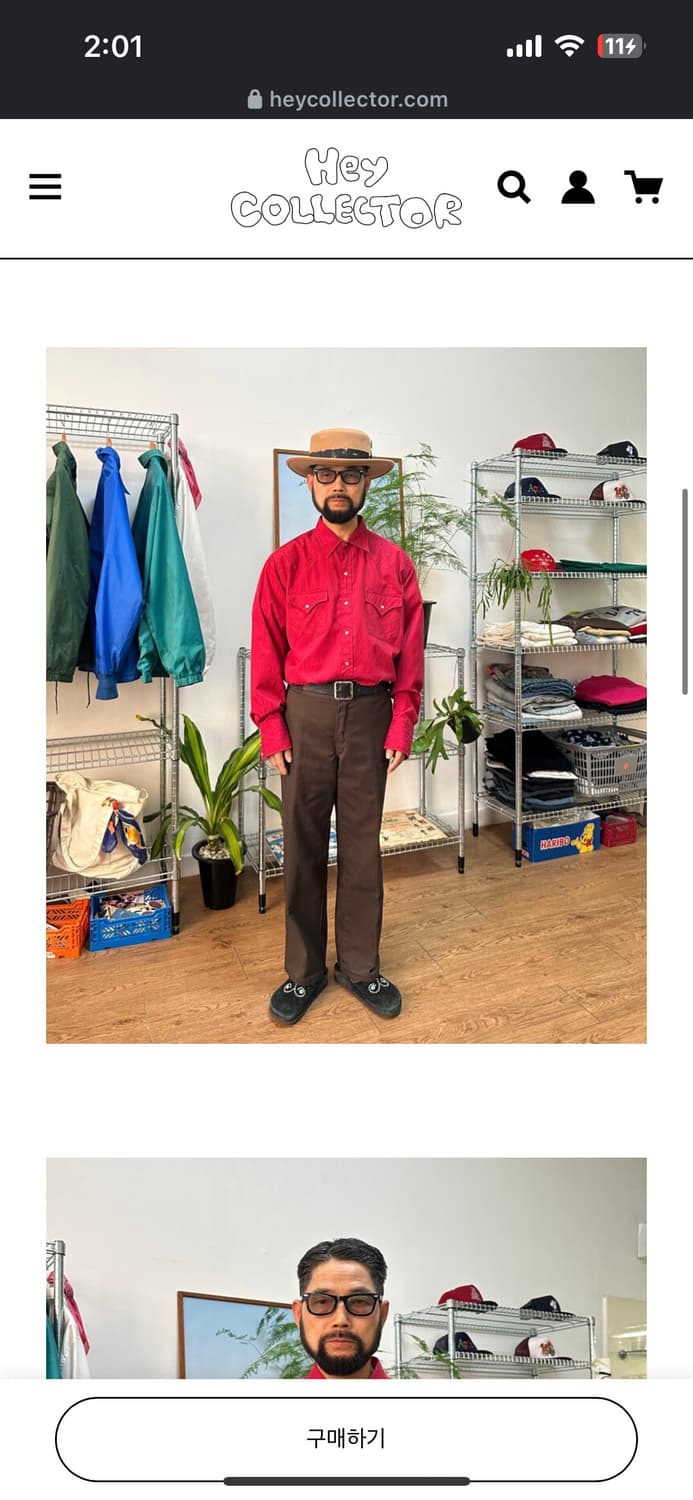 90‘s 웨스턴 셔츠 상품이미지8