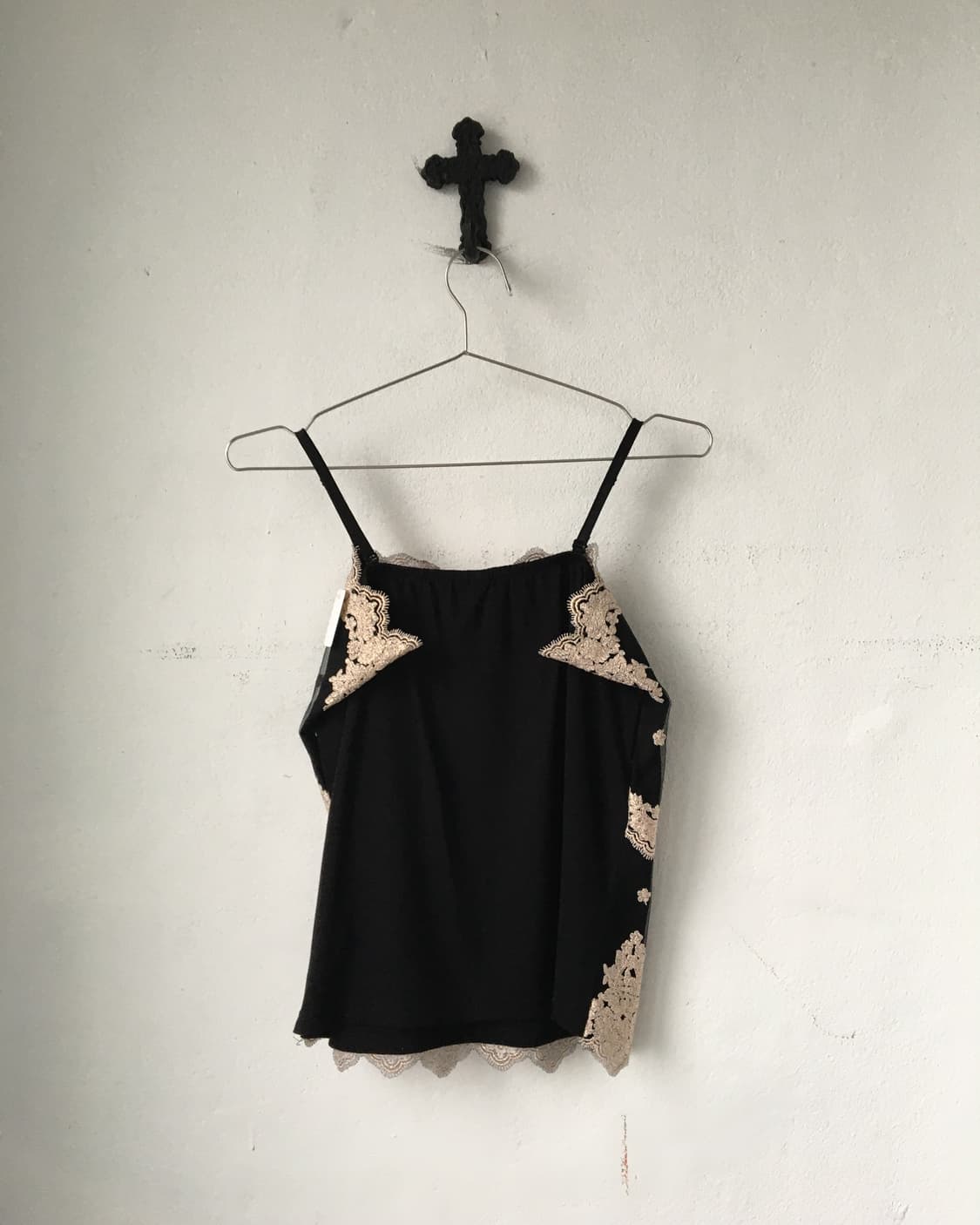 Glitter crochet sleeveless 상품이미지3