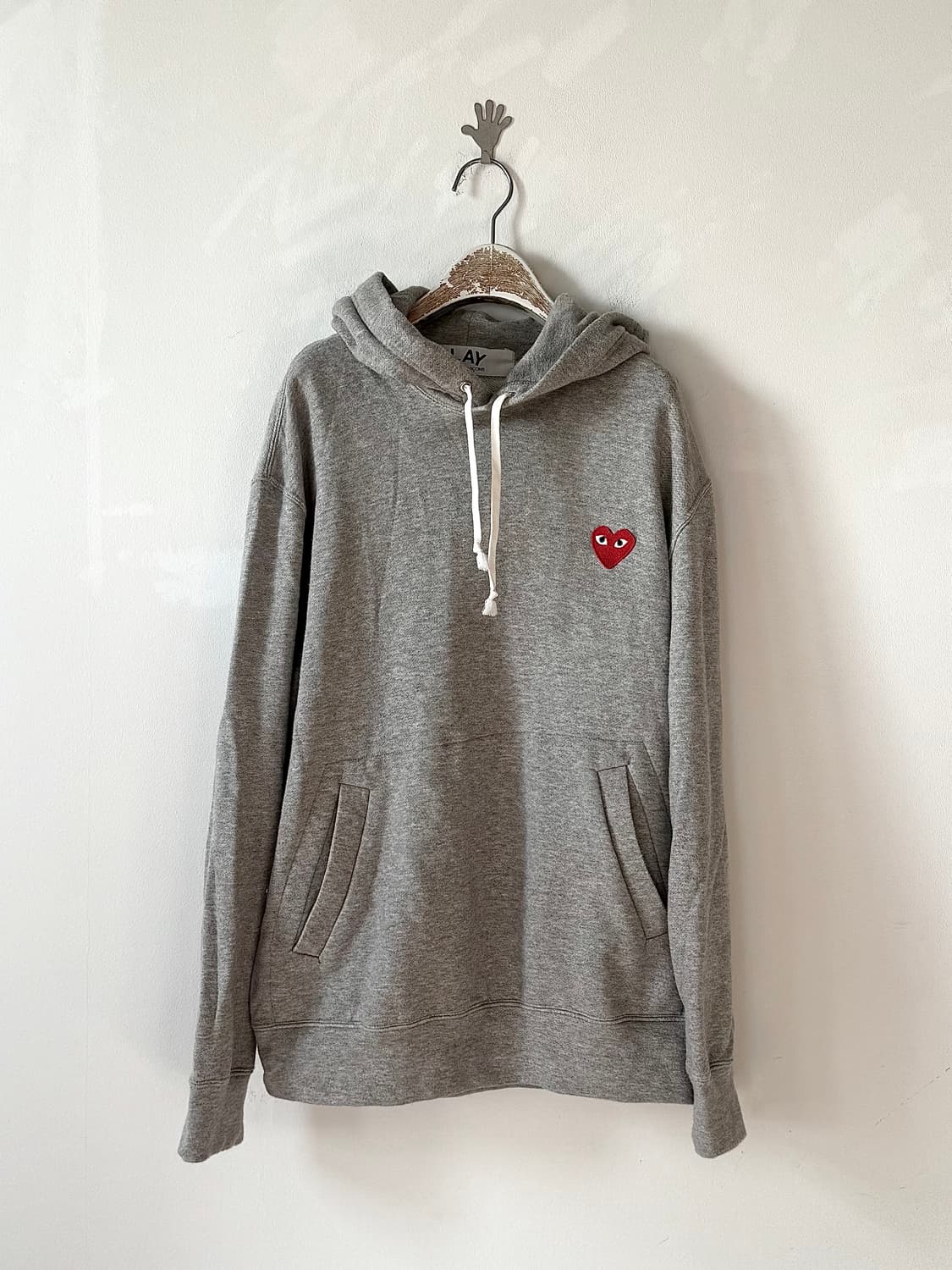 Comme des Garçons PLAY 꼼데가르송 플레이 레드하트 후드 상품이미지1