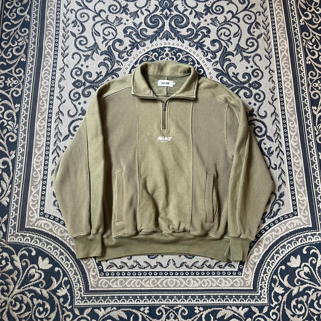 M 팔라스 WAFFLE ON 1/4 ZIP/W1871 상품이미지1