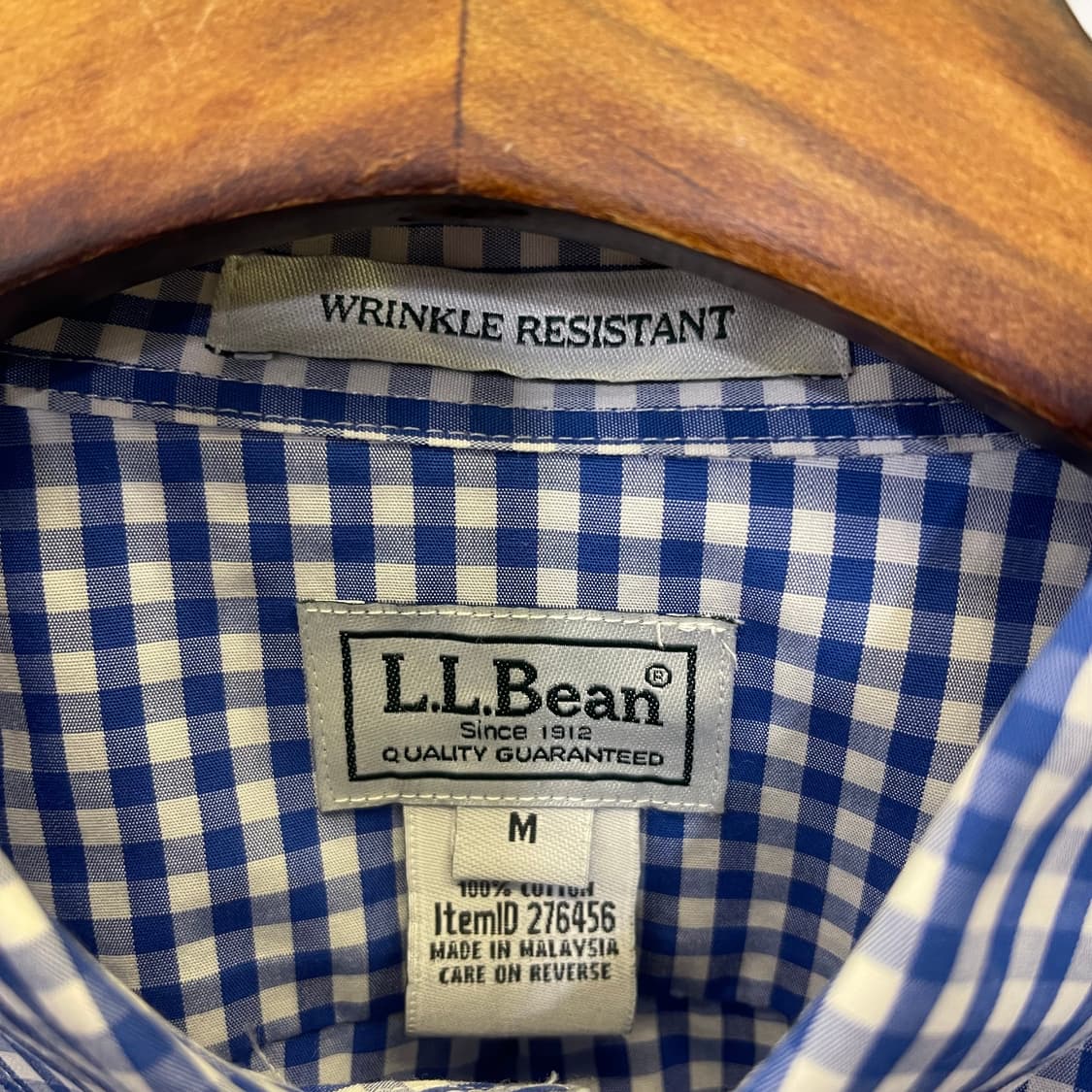 엘엘빈 고방체크 셔츠 상품이미지2