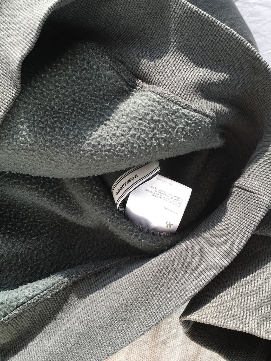 엔더슨벨 백스펠 후드티 상품이미지7