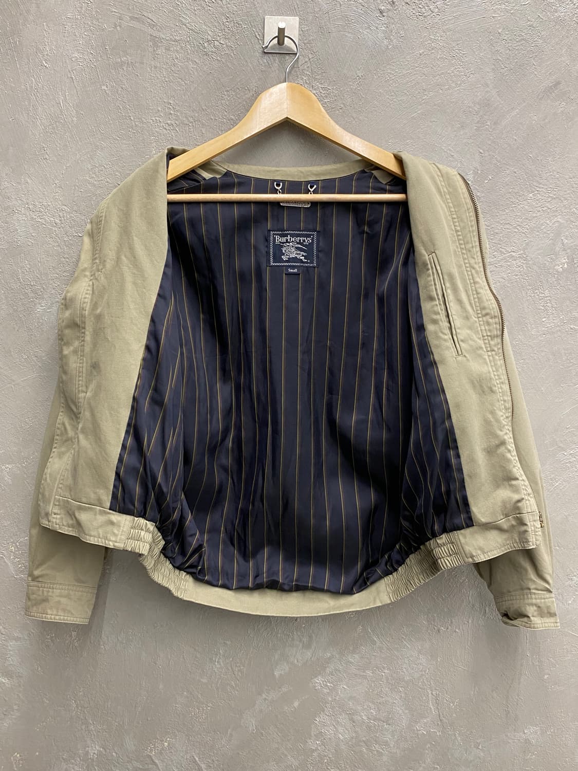 [S] 90s Burberrys 버버리 빈티지 블루종 자켓 상품이미지4