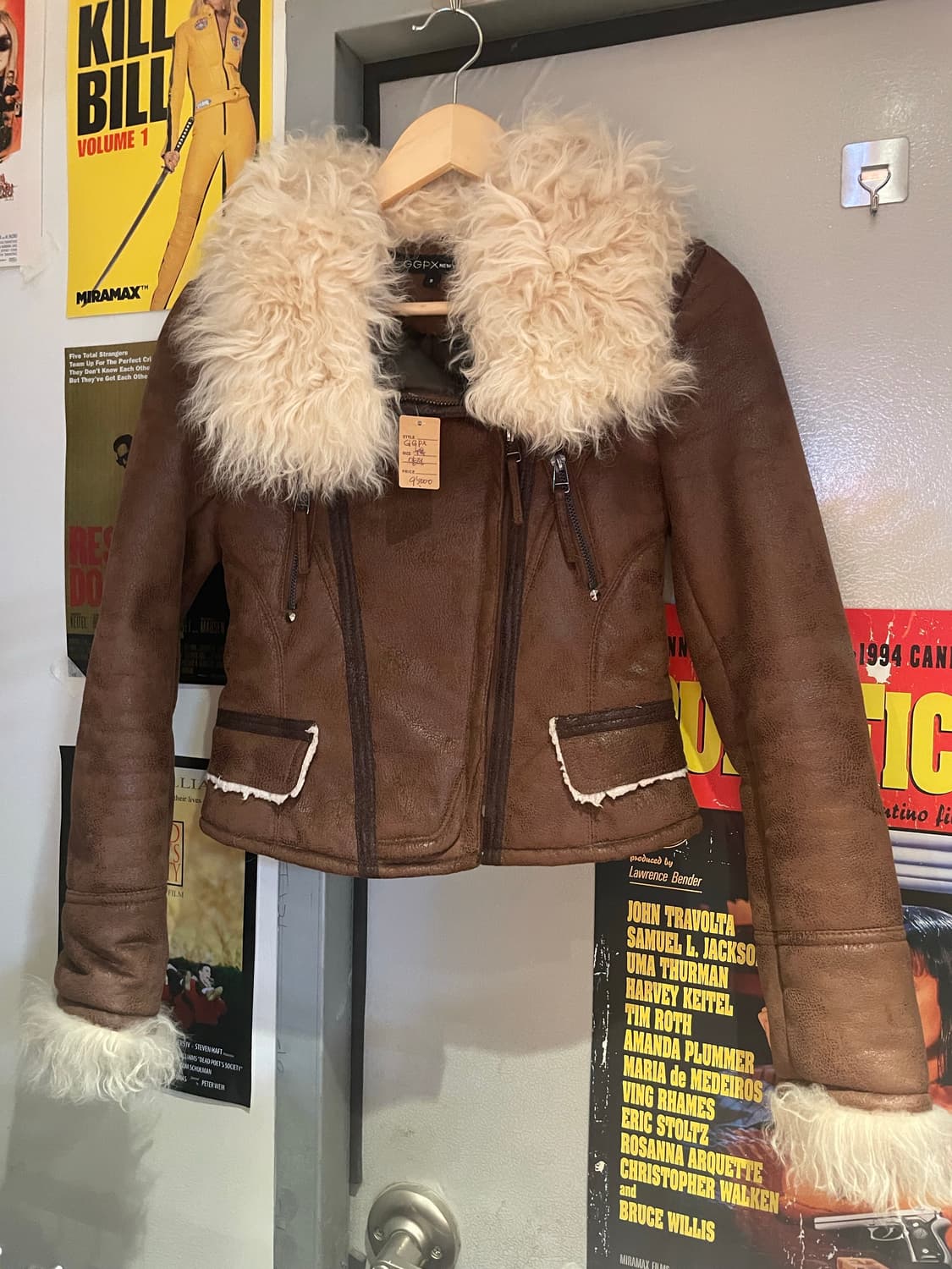 GGPX 양털 무스탕 자켓 상품이미지1