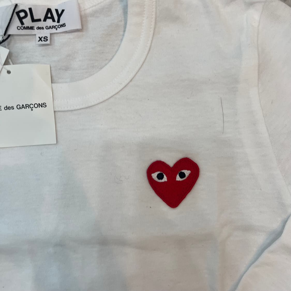 (크림 정품) 꼼데가르송 여성 롱슬리브 새상품 상품이미지3