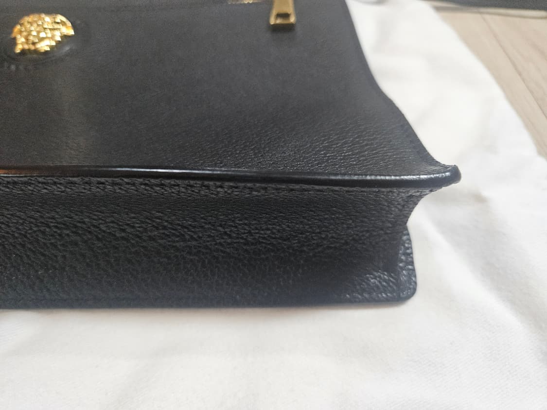 베르사체 블랙 레더 메두사 클러치백 라지 남여공용 상품이미지3