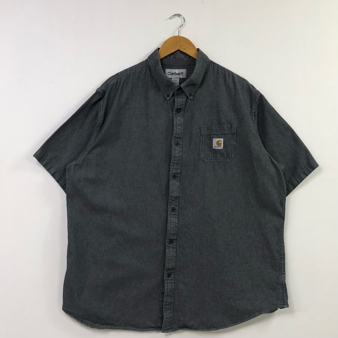 Xxl 칼하트 블랙 데님 셔츠 상품이미지2