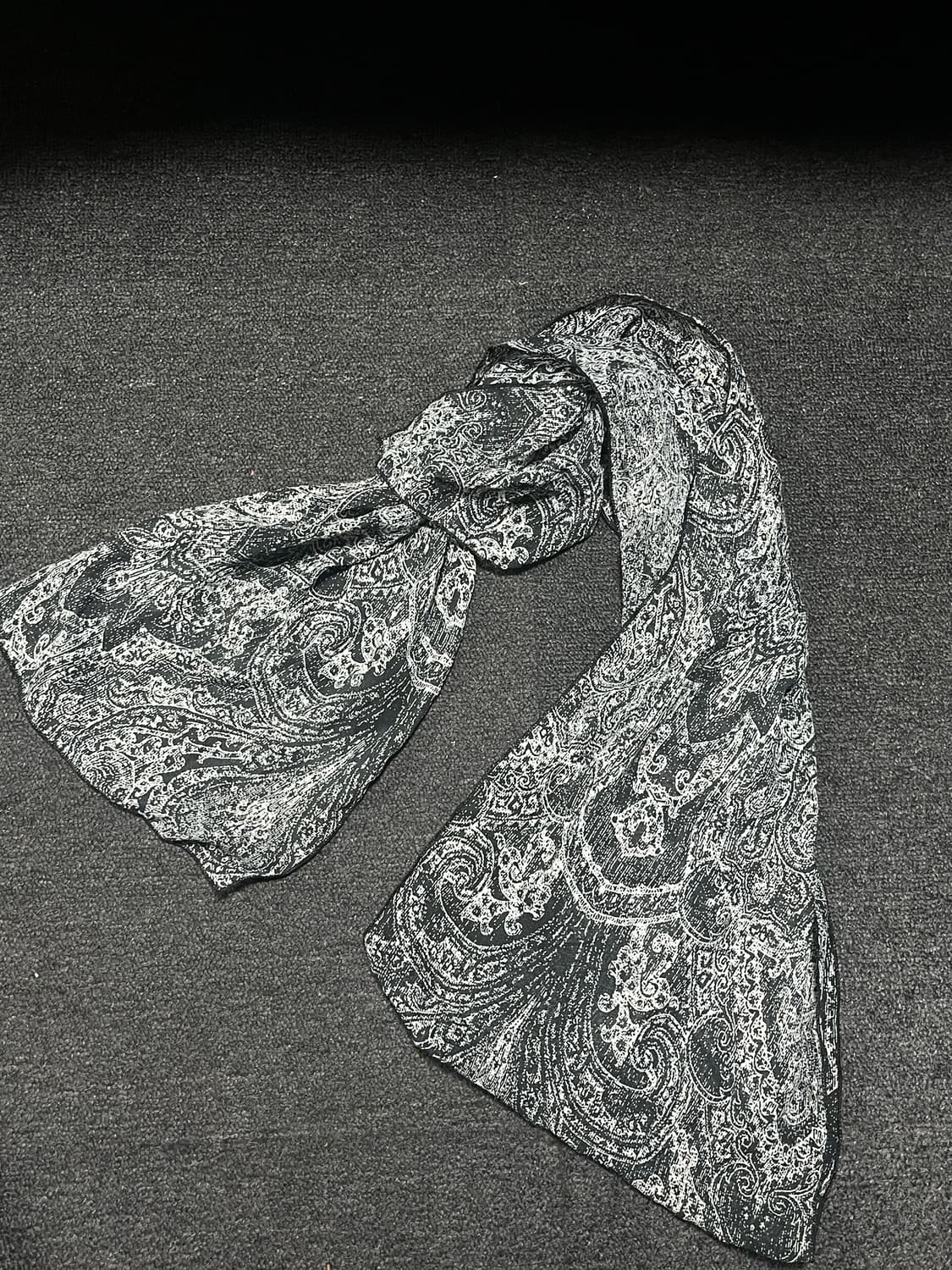Silk punk gothic scarf 상품이미지4