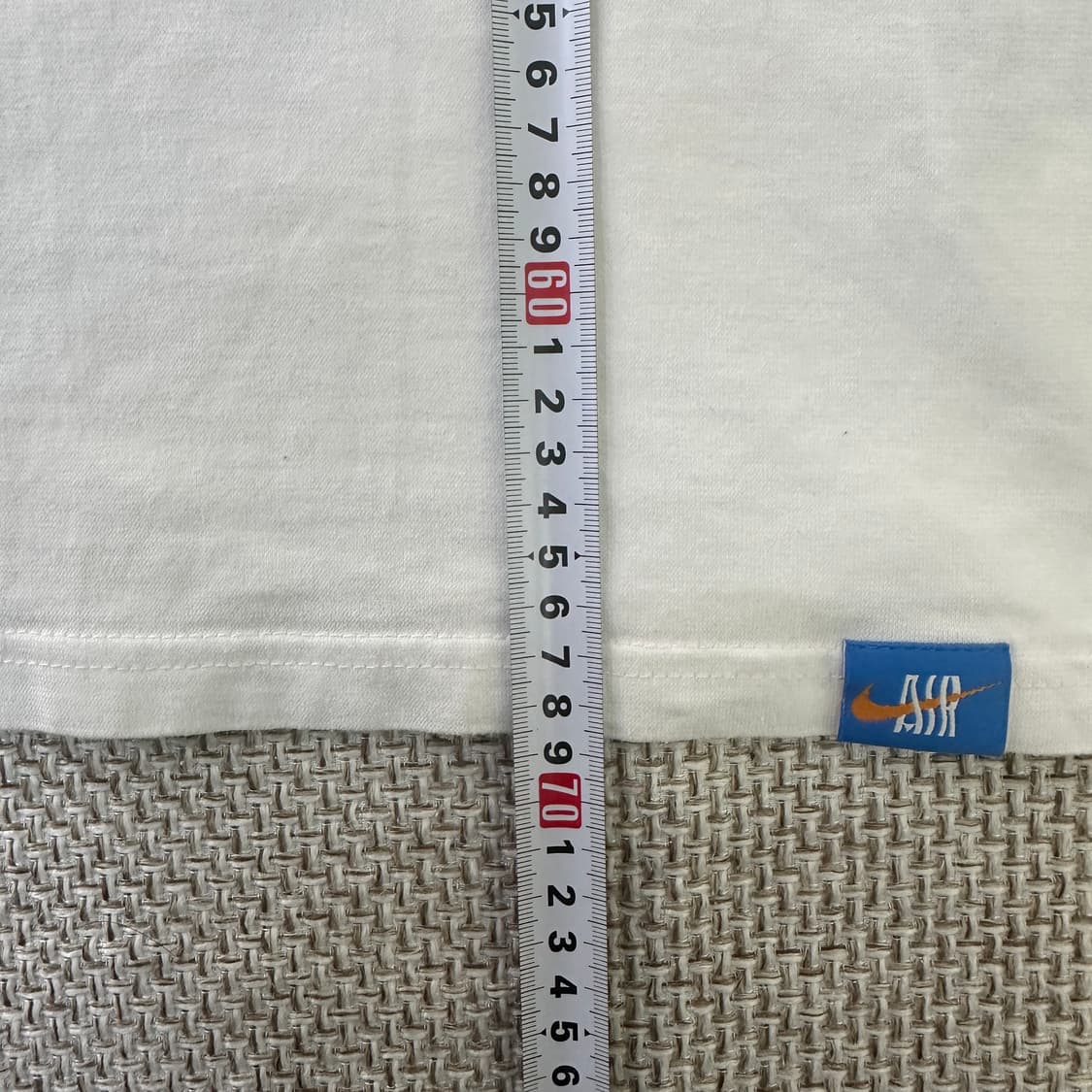 M 나이키 서퍼 반팔티 화이트 0326D  상품이미지7