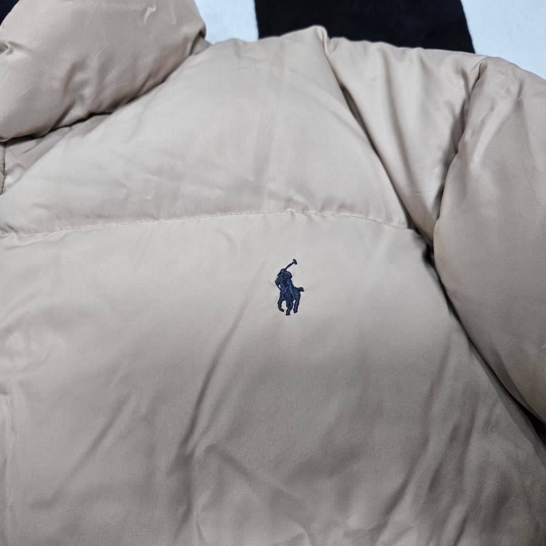 M 폴로랄프로렌 OG 푸퍼 다운 자켓 베이지 made in usa 상품이미지2