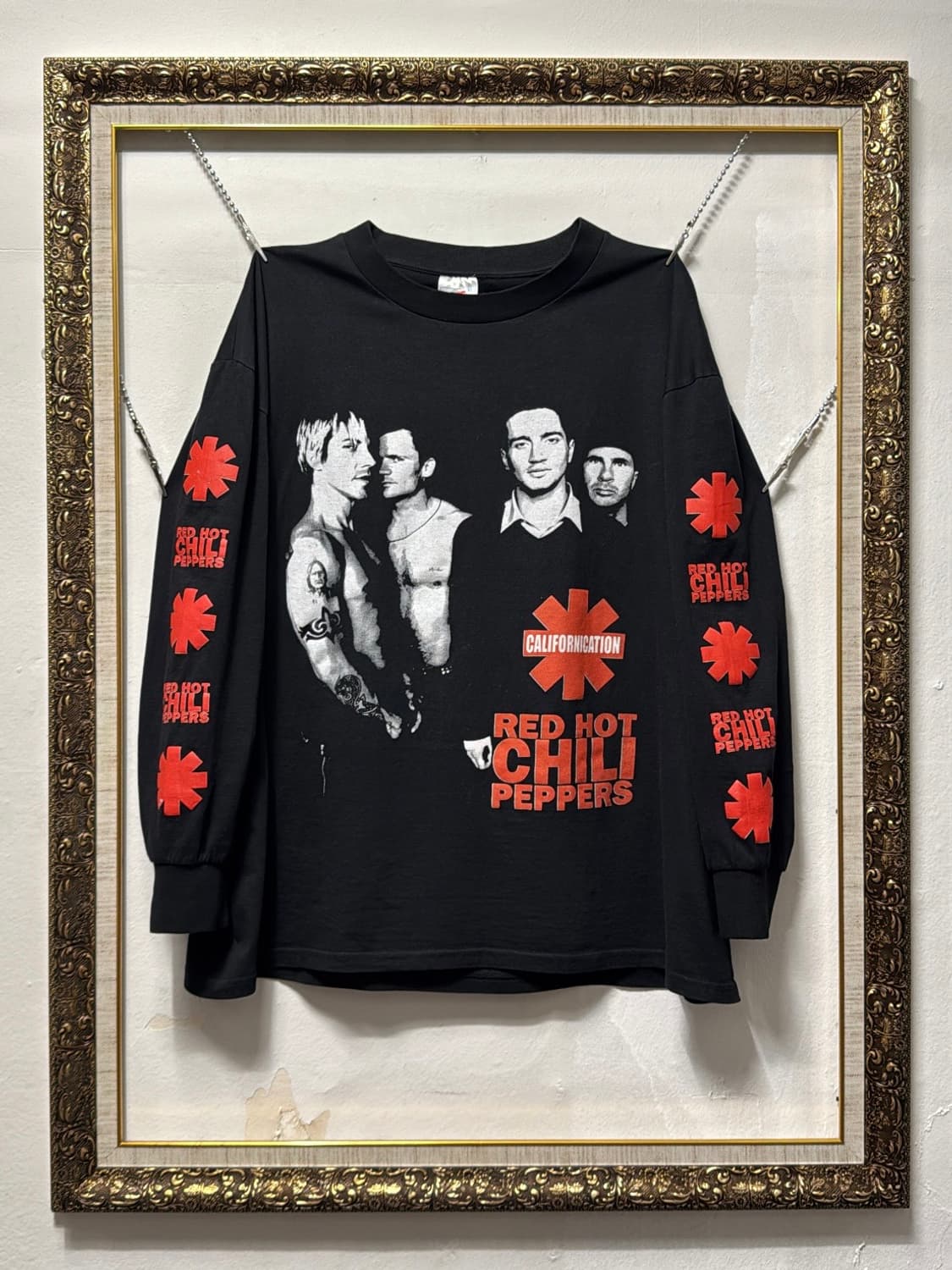 빈티지 90s 레드핫칠리페퍼스 Californication 롱슬리브 상품이미지1