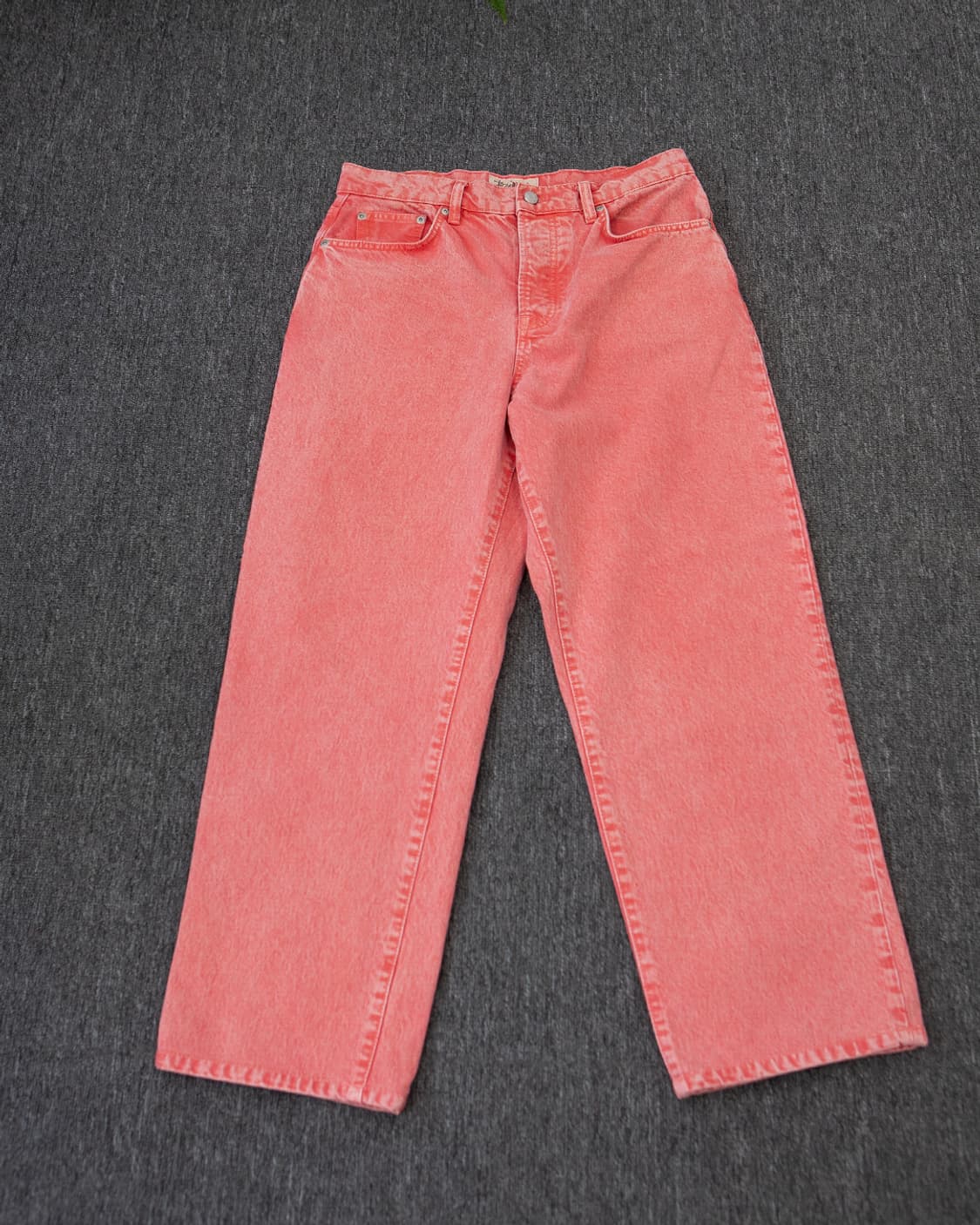 스투시 빅올진 타이다이 워시드 핑크 데님팬츠 상품이미지1