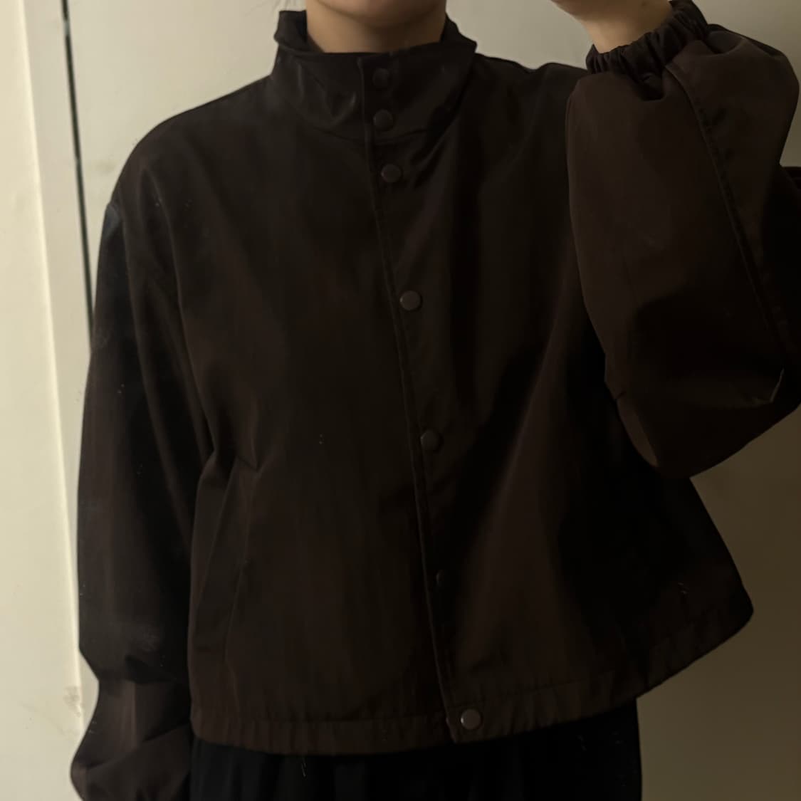 페스토 샤인자켓 다크소일(브라운) 점퍼 상품이미지2