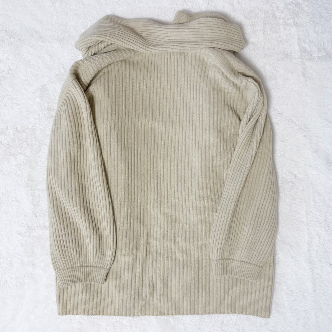 Chloe 끌로에 울 머플러 니트 가디건 상품이미지4