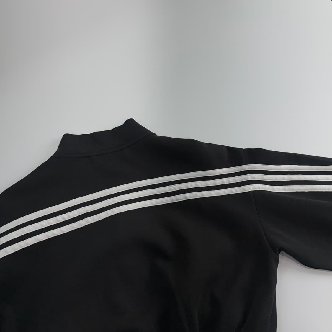 Adidas 아디다스 삼각로고 백 트랙탑 블랙 집업 상품이미지5