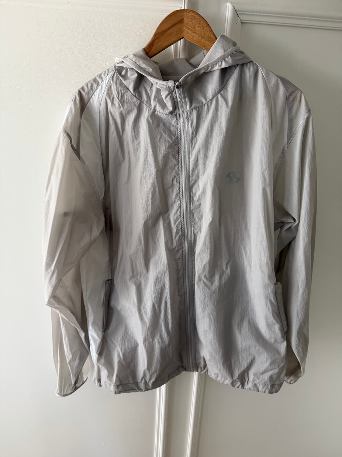 산산기어 패널드 자켓 그레이 바람막이 23ss 상품이미지2