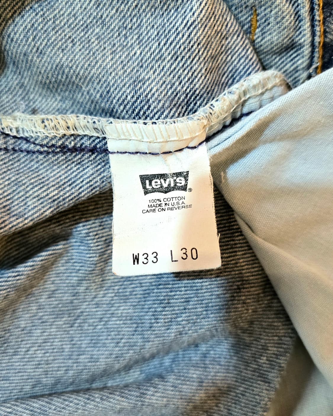 90's Levis 517 Orange Tab 블루 (USA) 상품이미지6