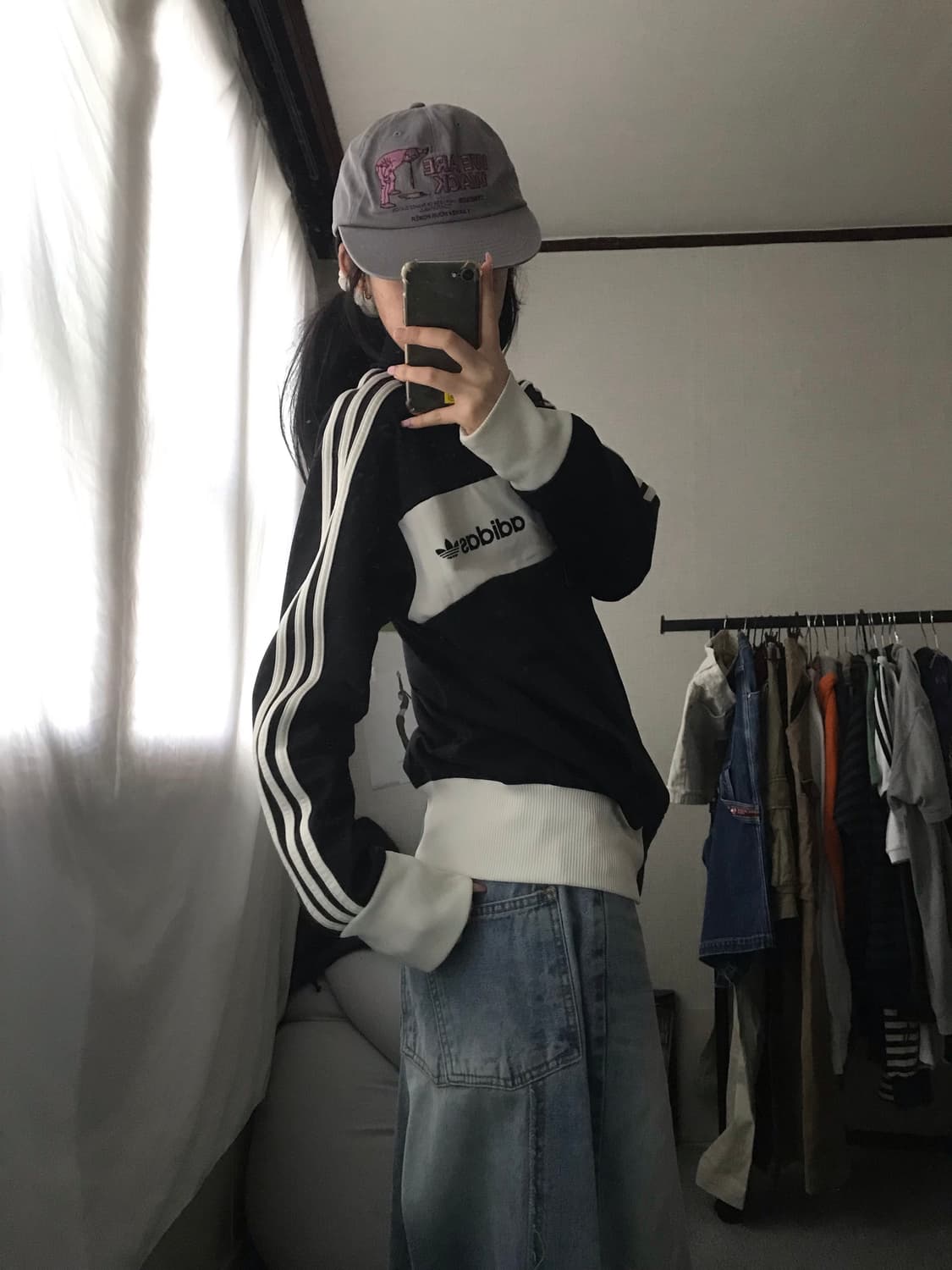 아디다스 검흰 져지 상품이미지6