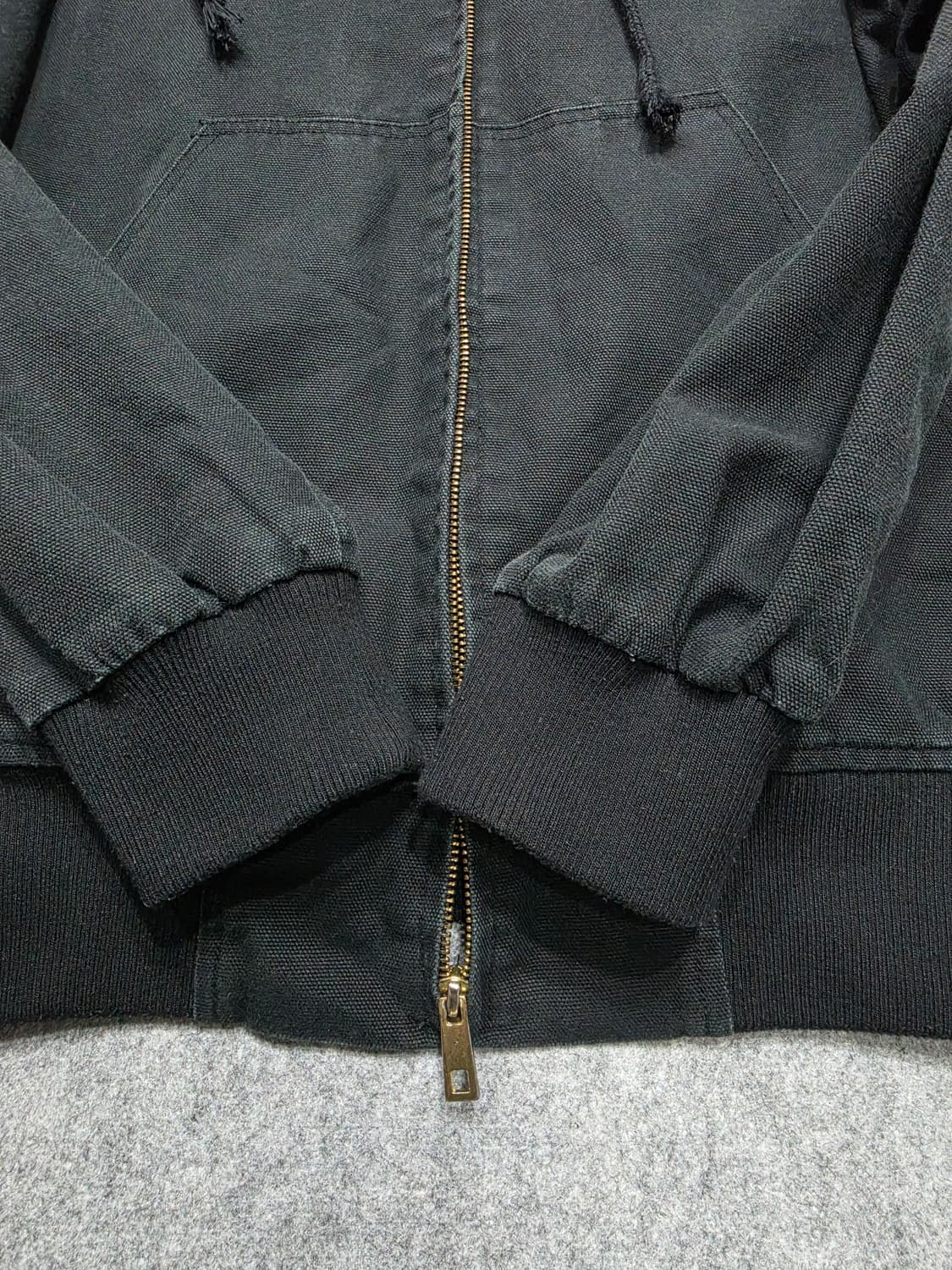 스투시 스탁로고 액티브 워크웨어 후드집업 자켓 1사이즈 상품이미지8