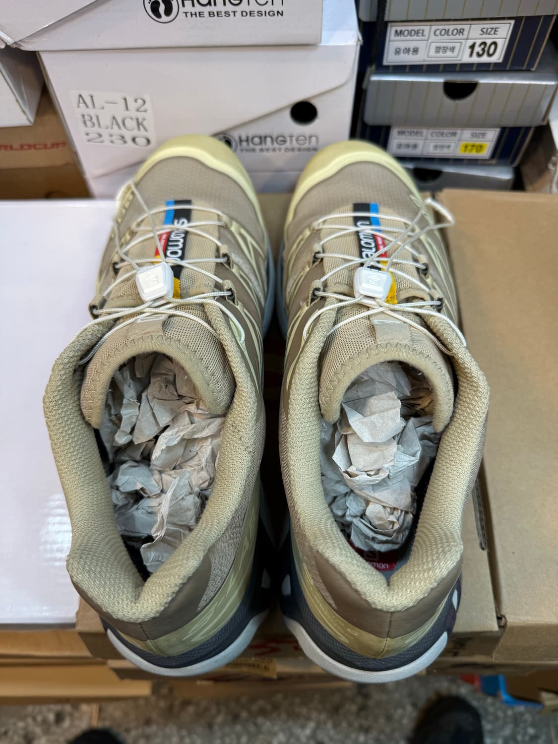 (290) 살로몬 XT-6 클리어 사파리 바닐라 아이스 상품이미지2