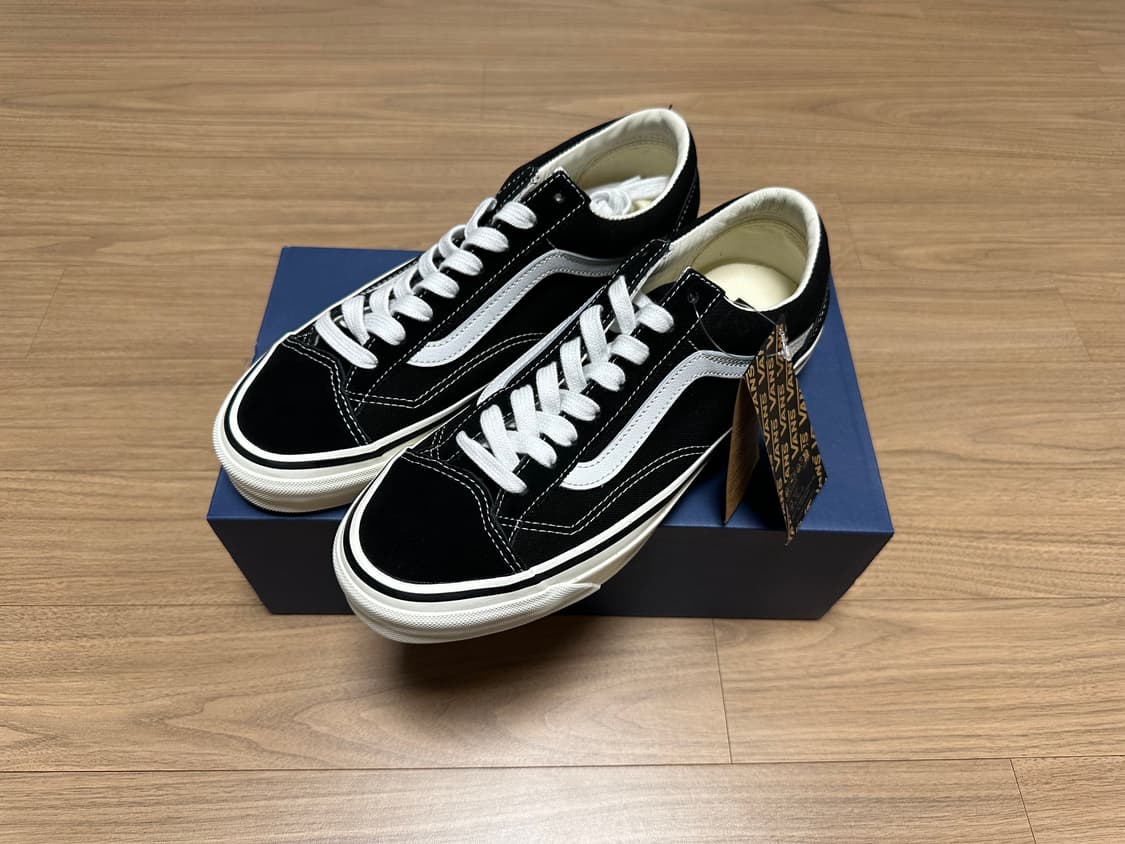 280 반스 프리미엄 올드스쿨 36+ 블랙 마쉬멜로우 스타일 36 상품이미지3