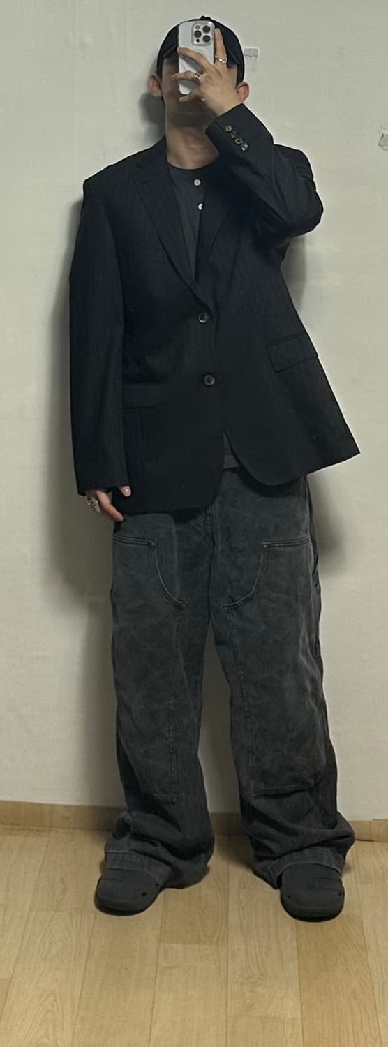 보스 스트라이프 블레이저 상품이미지6