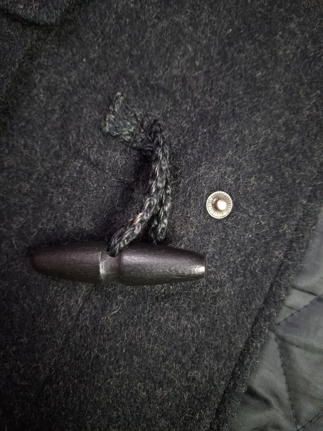 오리지날 90's 랄프로렌폴로 차콜그레이 더플떡뽁이 울 코트 상품이미지5