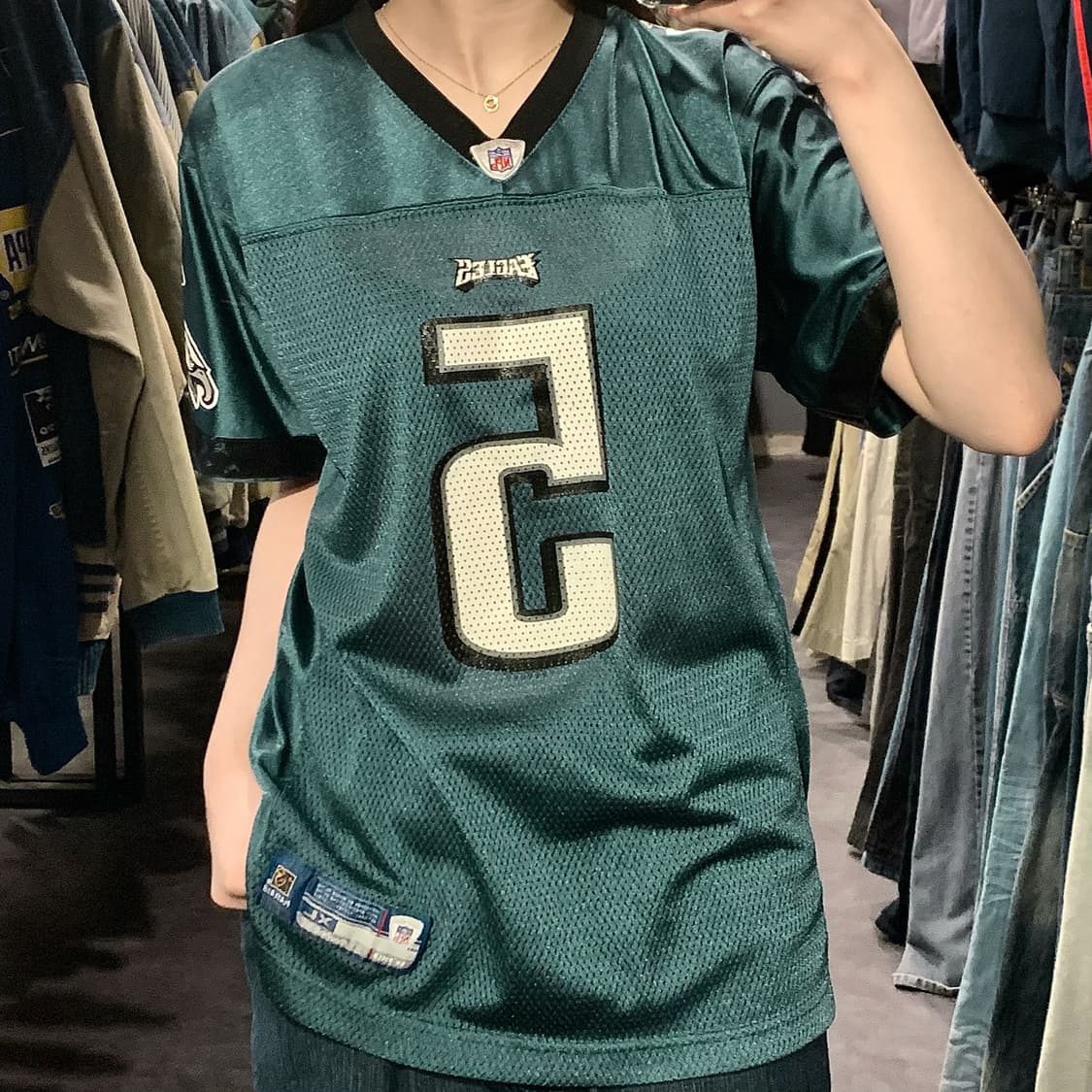 [IM] NFLxReebok 필라델피아 이글스 McNabb No.5 그린 상품이미지2