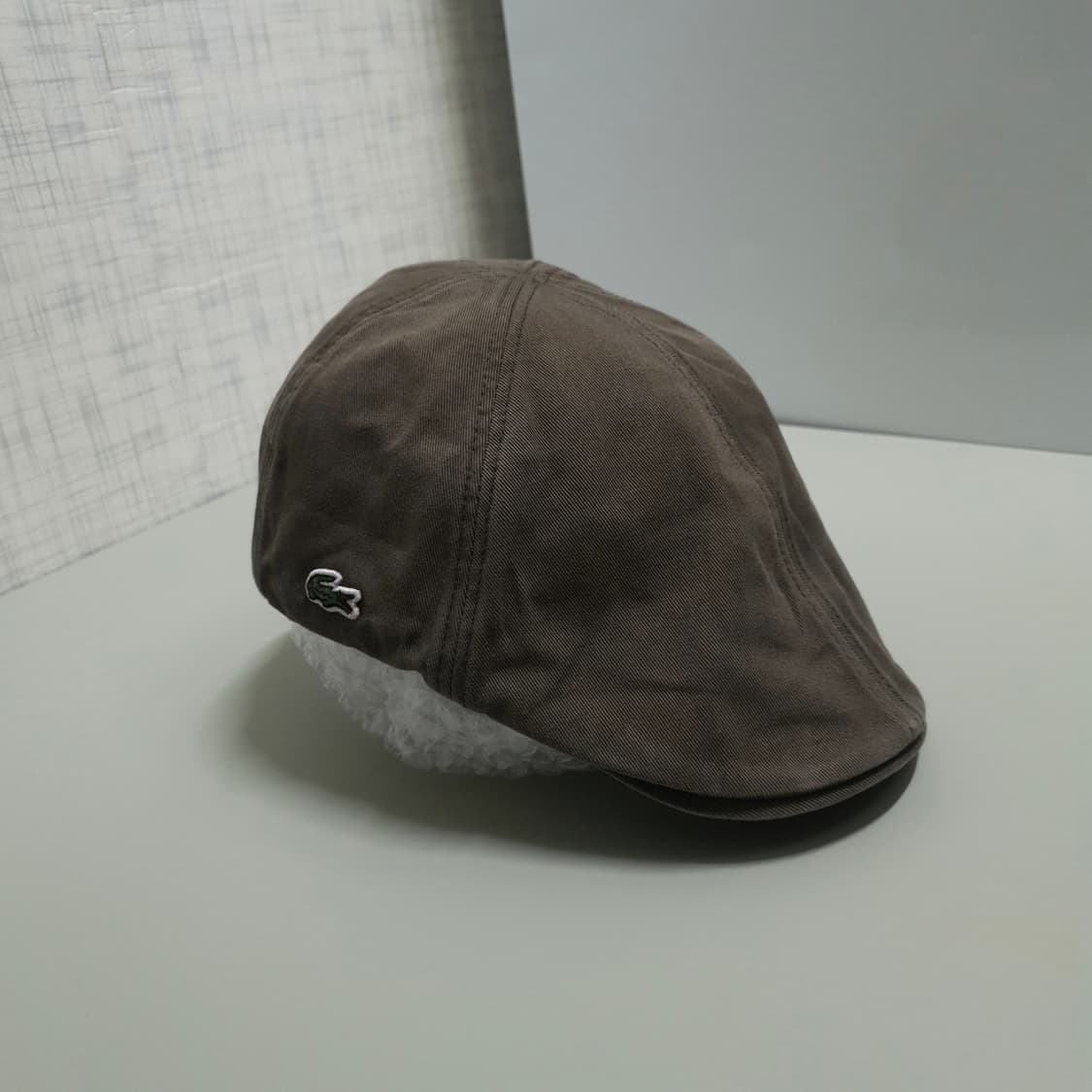 라코스테 크록 로고 워시드 코튼 헌팅캡 빵모자 상품이미지1