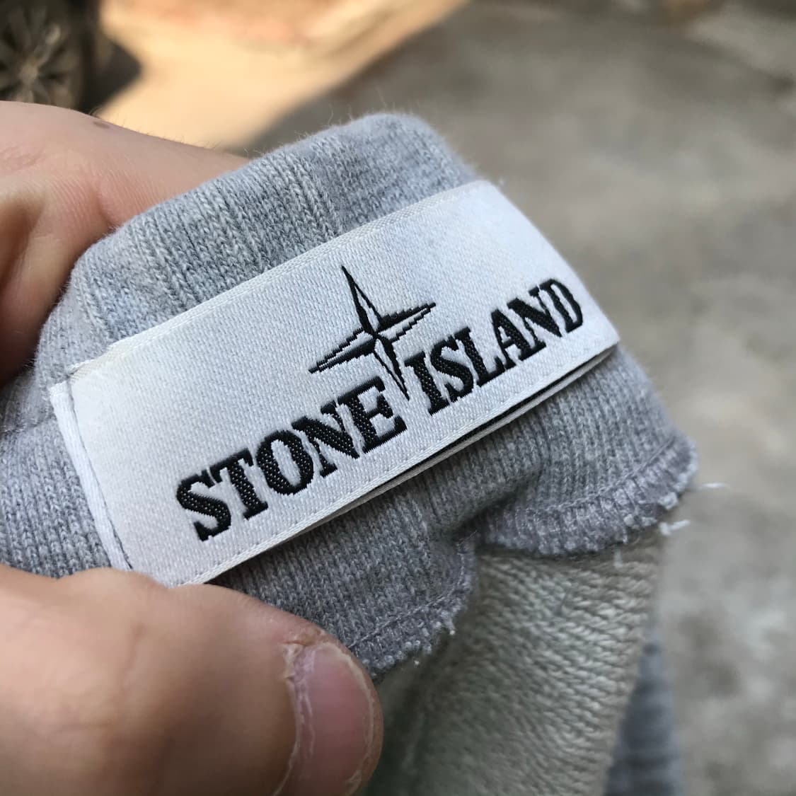 스톤아일랜드 와펜 회색 조거 츄리닝 상품이미지4