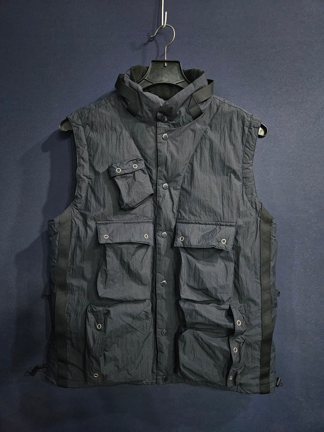 에이 블루 가먼츠 다크네이비 남성 100 덕다운 베스트  상품이미지1