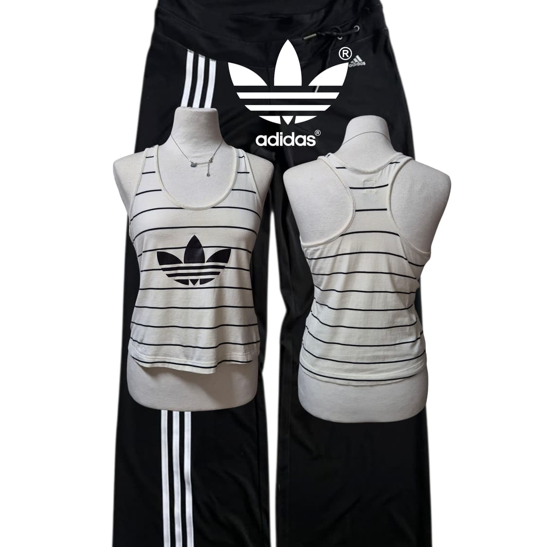 ADIDAS Old School stripe tank top 상품이미지1