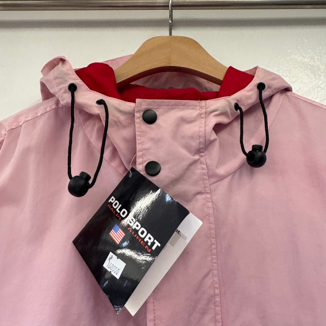 폴로 스포츠 랄프로렌 삼색 배색 바람막이 자켓 상품이미지6