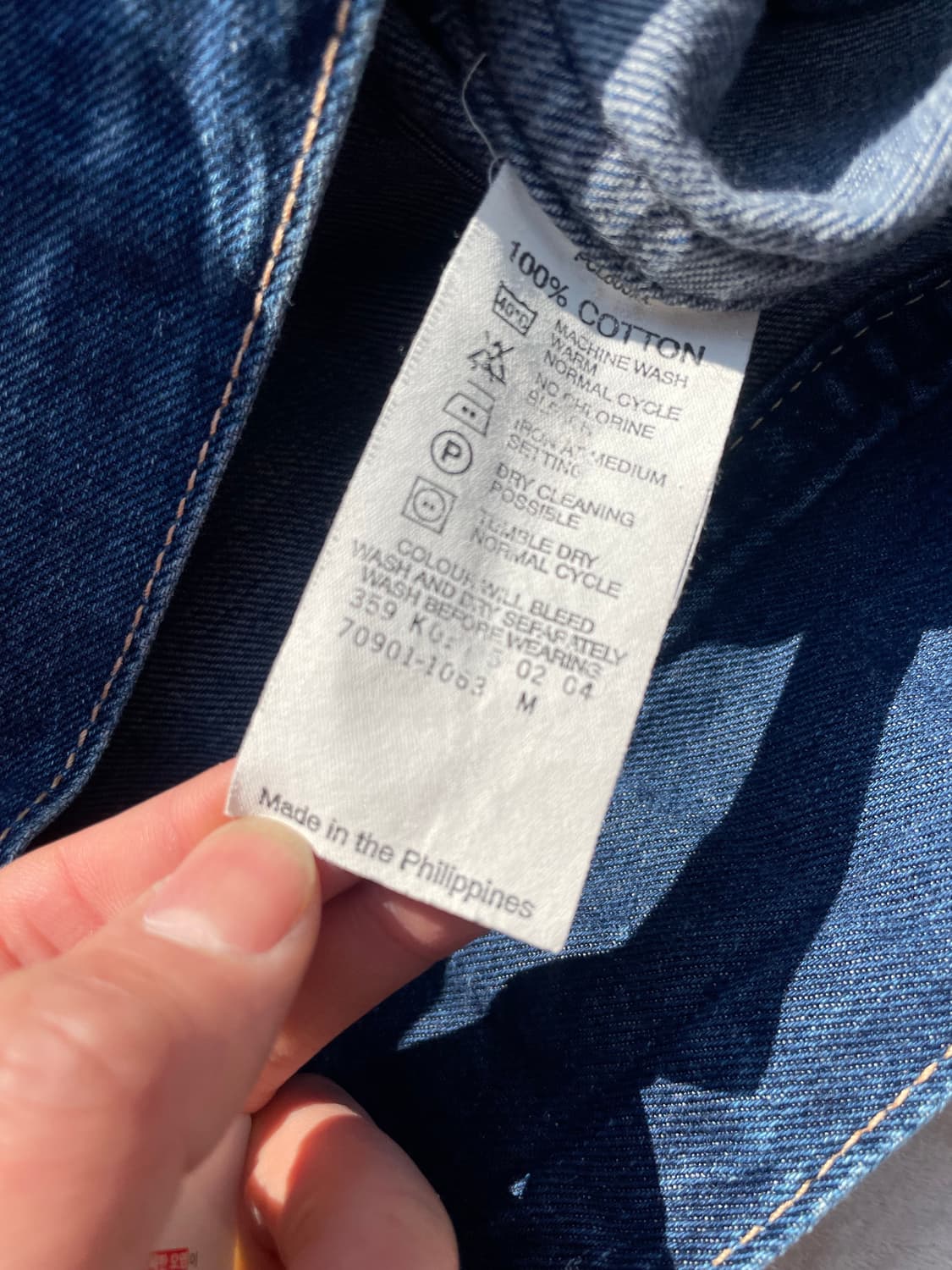 리바이스 70901 웨스턴 트러커 데님 자켓 상품이미지10