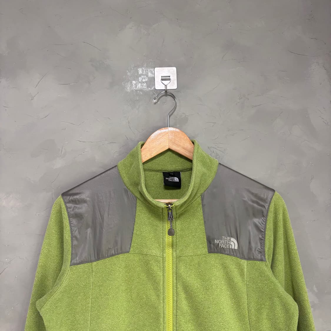 노스페이스 플리스 연두 상품이미지2