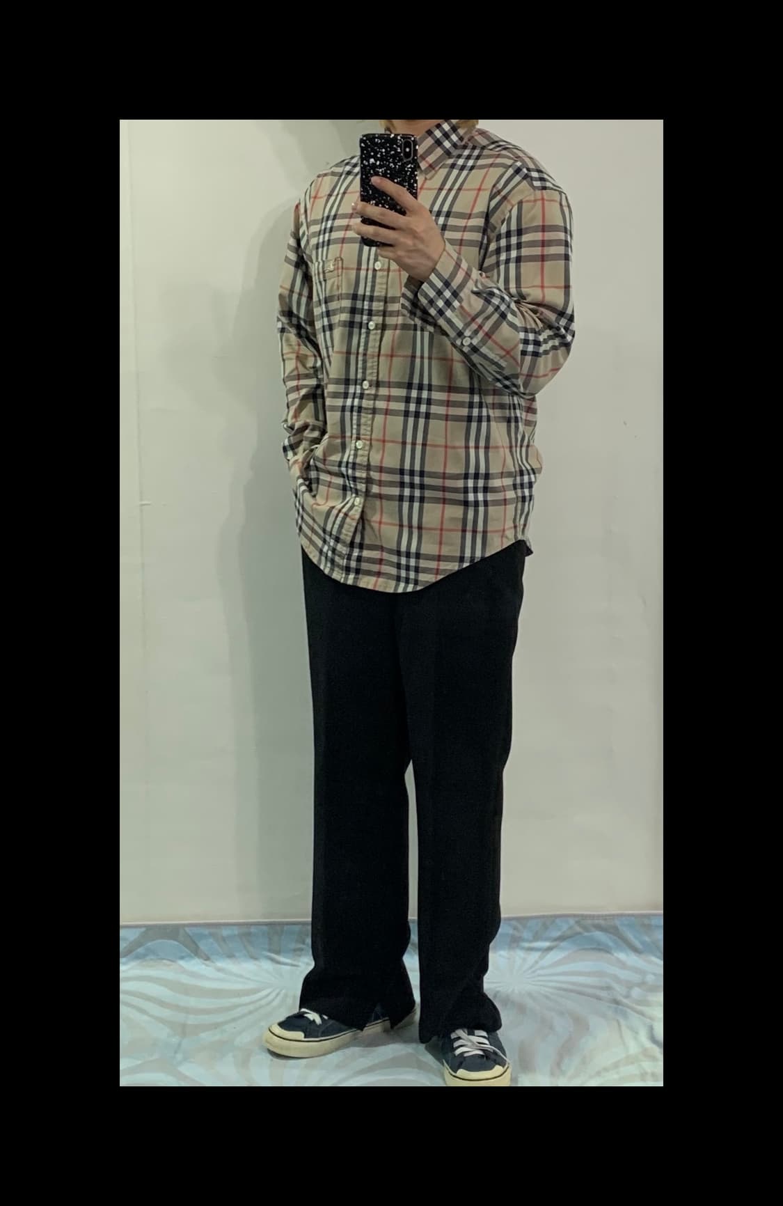 버버리 신형 노바체크 셔츠(정품) 상품이미지2