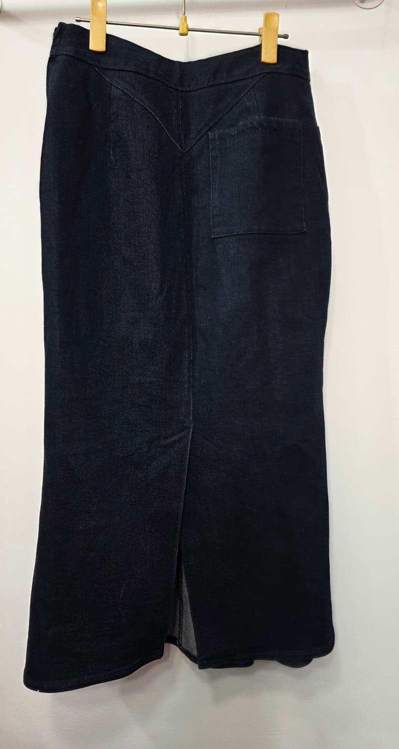 타임 여성 데님 롱 치마 상품이미지2