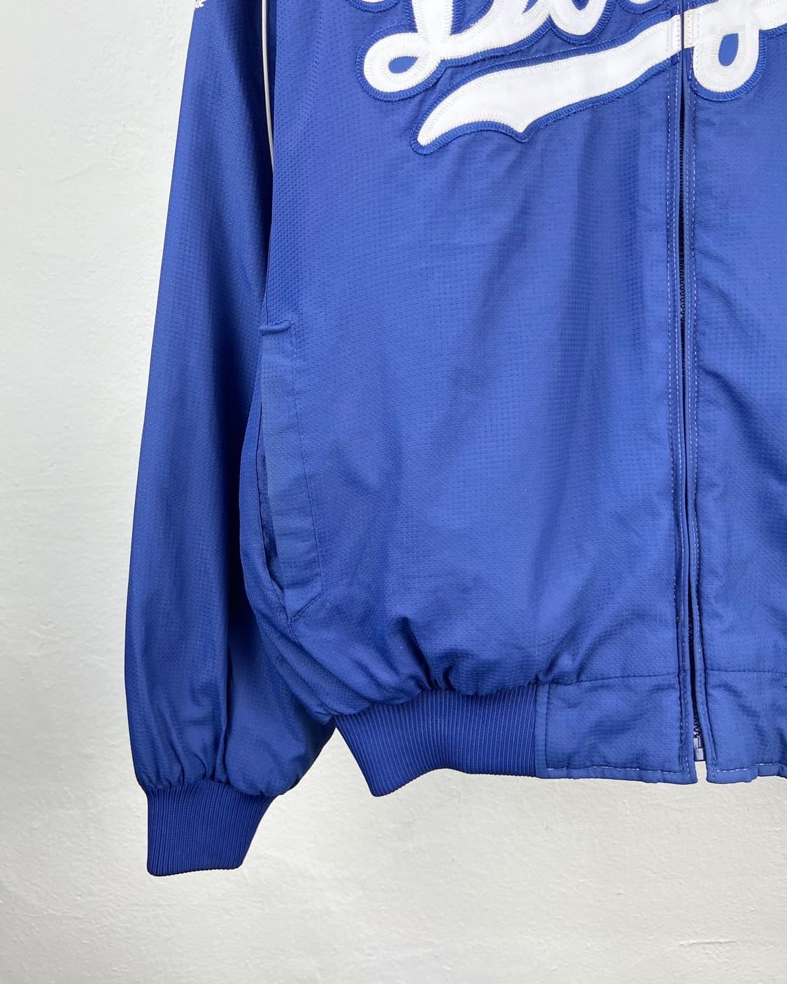 마제스틱 LA 다저스 블루 로고 나일론 자켓 상품이미지3
