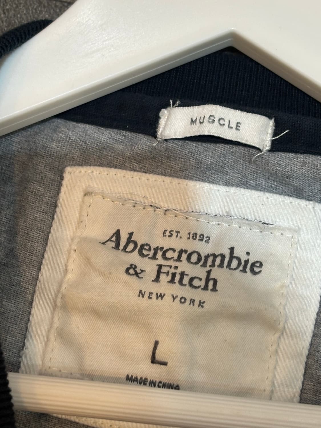 아베크롬비 긴팔 티셔츠 L 상품이미지5