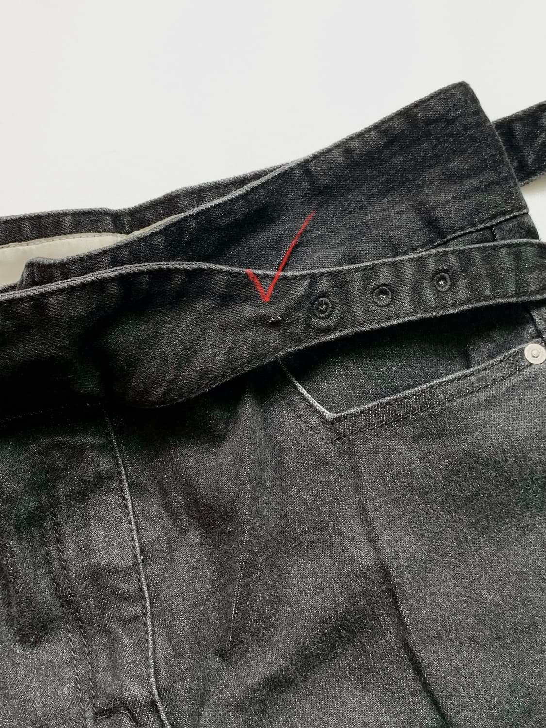 ADSB CARA CURVE LAYERED DENIM JEANS 상품이미지5
