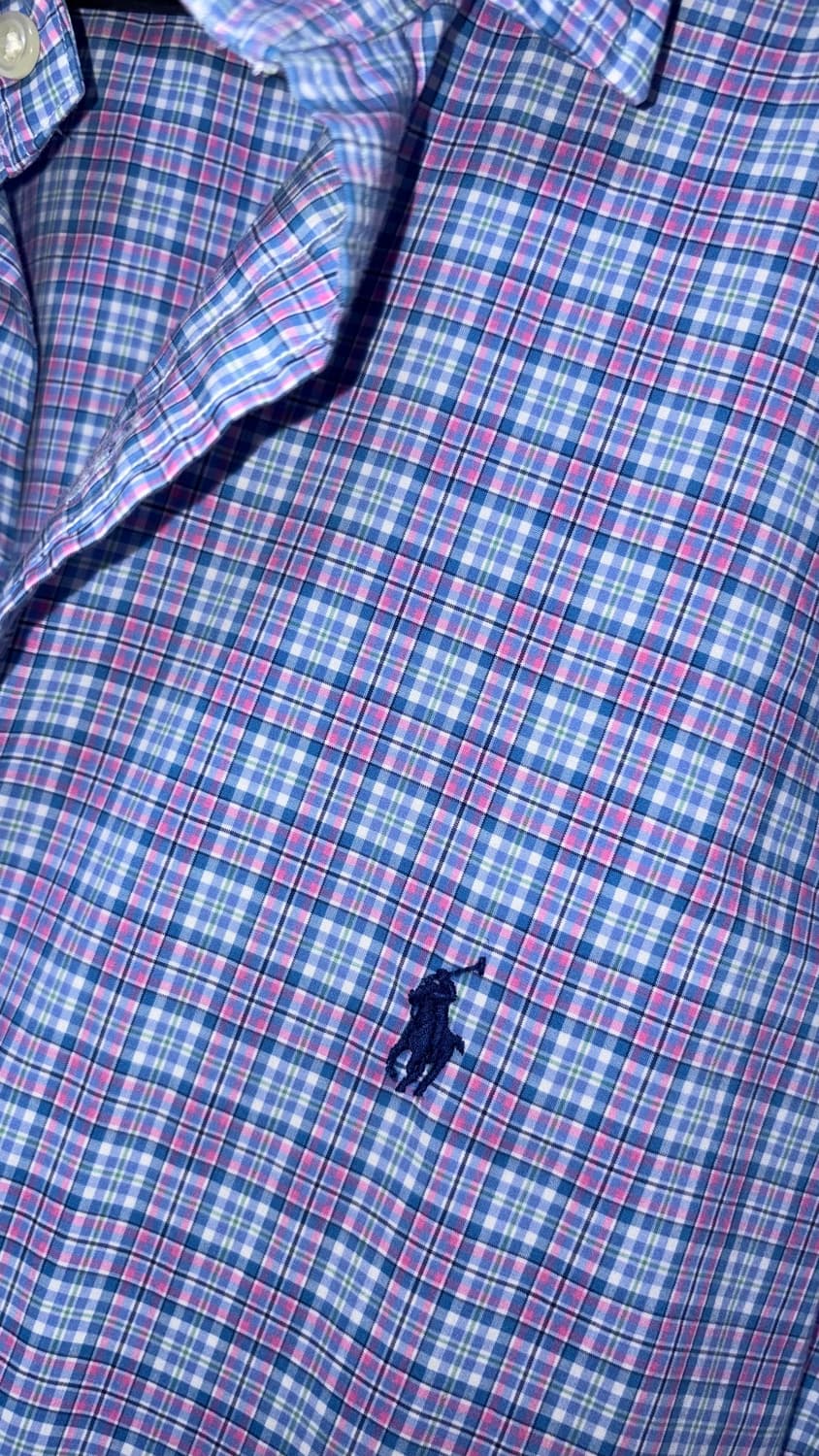 폴로 체크 셔츠 (XL 사이즈) 상품이미지3